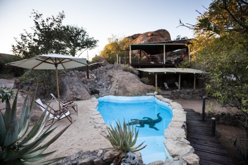 Erongo Wilderness Lodge zwembadje
